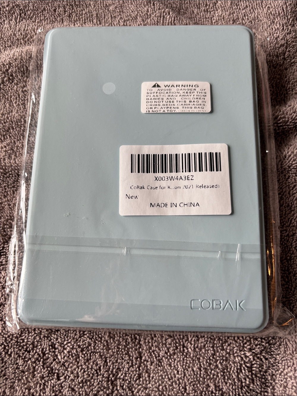 Light Blue Kindle Case – Slim Protective Cover